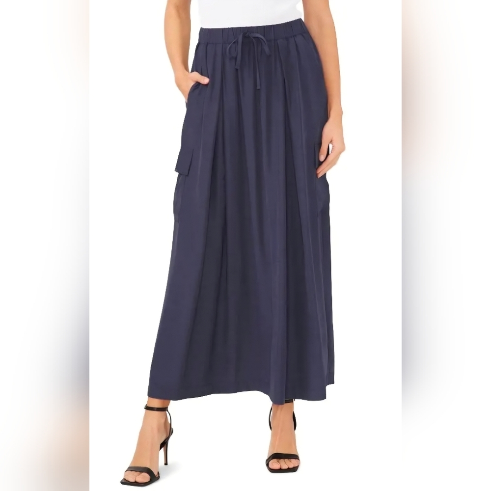 Halogen Cargo Pocket Drawstring Skirt